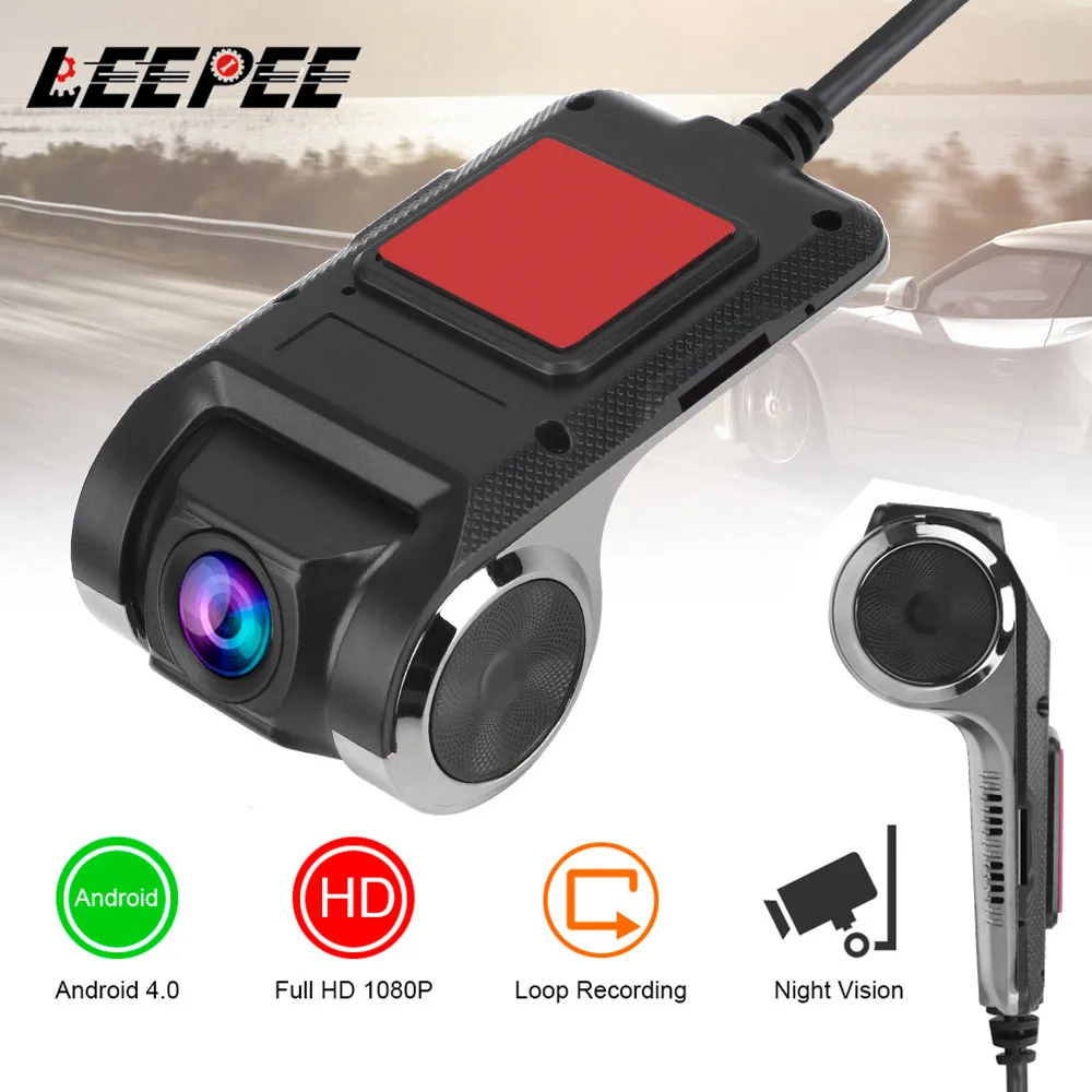 

140° Wide Angle Car DVR HD Dash Camera Video Surveillance Android USB Auto Digital Video Recorder Night Version ADAS Dashcam