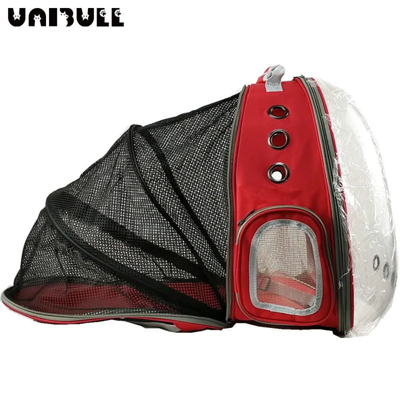 

Unibull Cat Carrier Bags Breathable Pet Carriers Small Dog Cat Backpack Travel Space Capsule Cage Pet Transport Bag Carrying