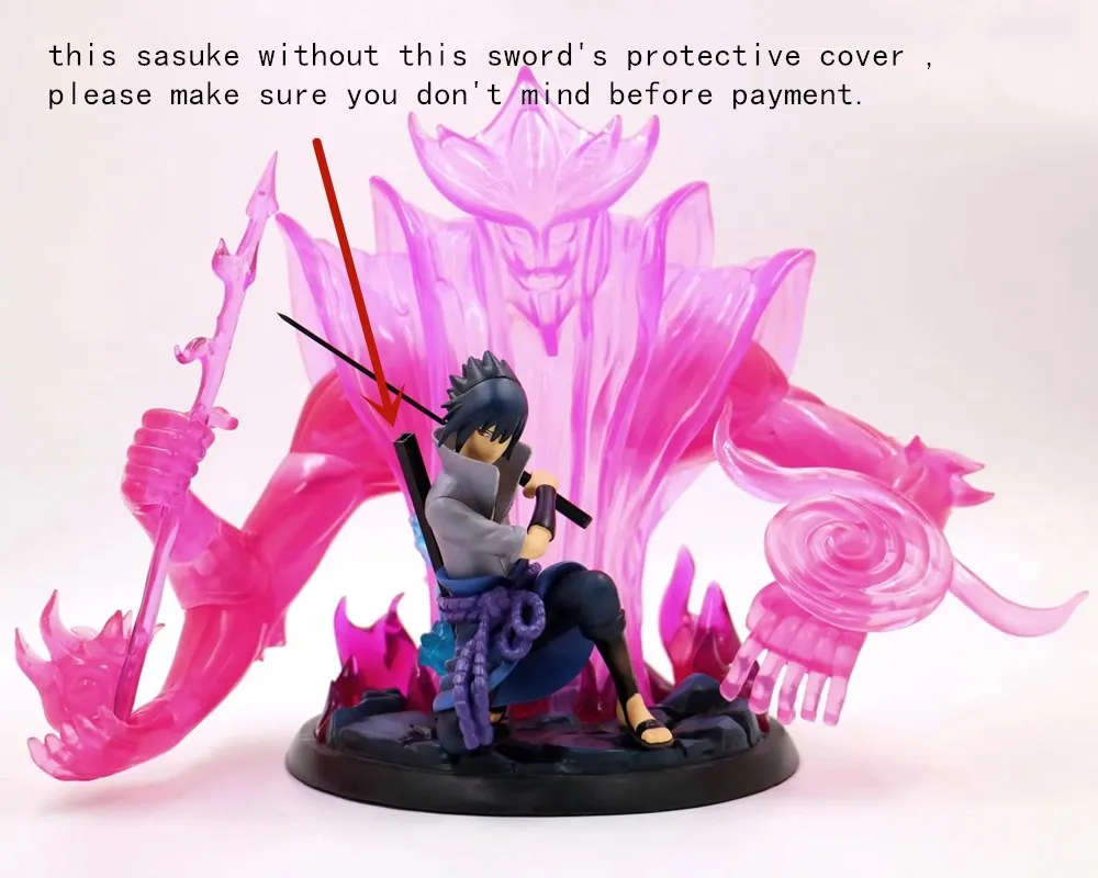 

Action Figure Naruto Uchiha Sasuke Susanoo Shippuden Juguetes Anime Figurine Combat PVC Statue Toys Collectible Gift Figma Model