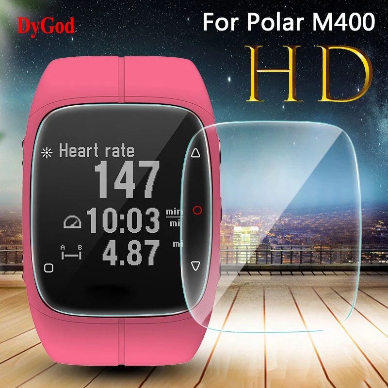 Закаленное стекло для Polar M400 M430 Передняя пленка Защитное закаленное смарт