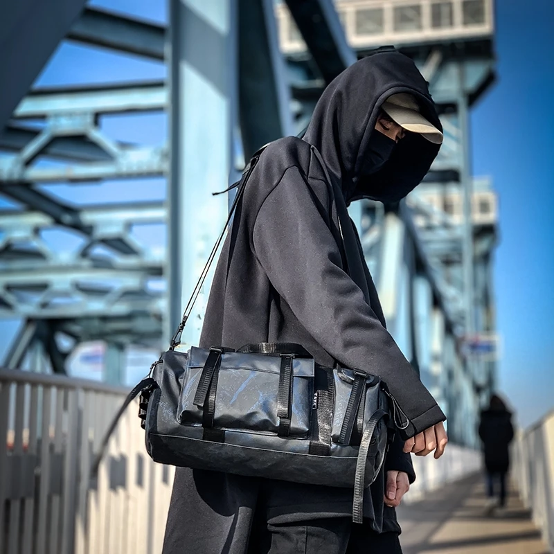 Мужская спортивная сумка новый тренд камуфляжная Большая вместительная уличная