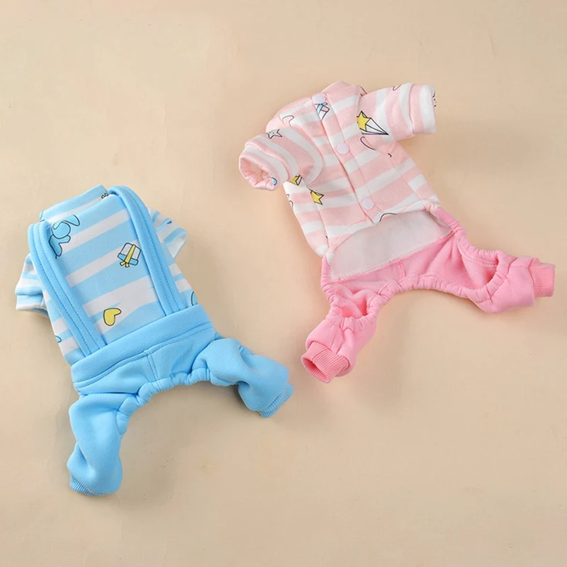 Теплая одежда для собак осенне зимняя домашних животных костюмы маленьких кошек