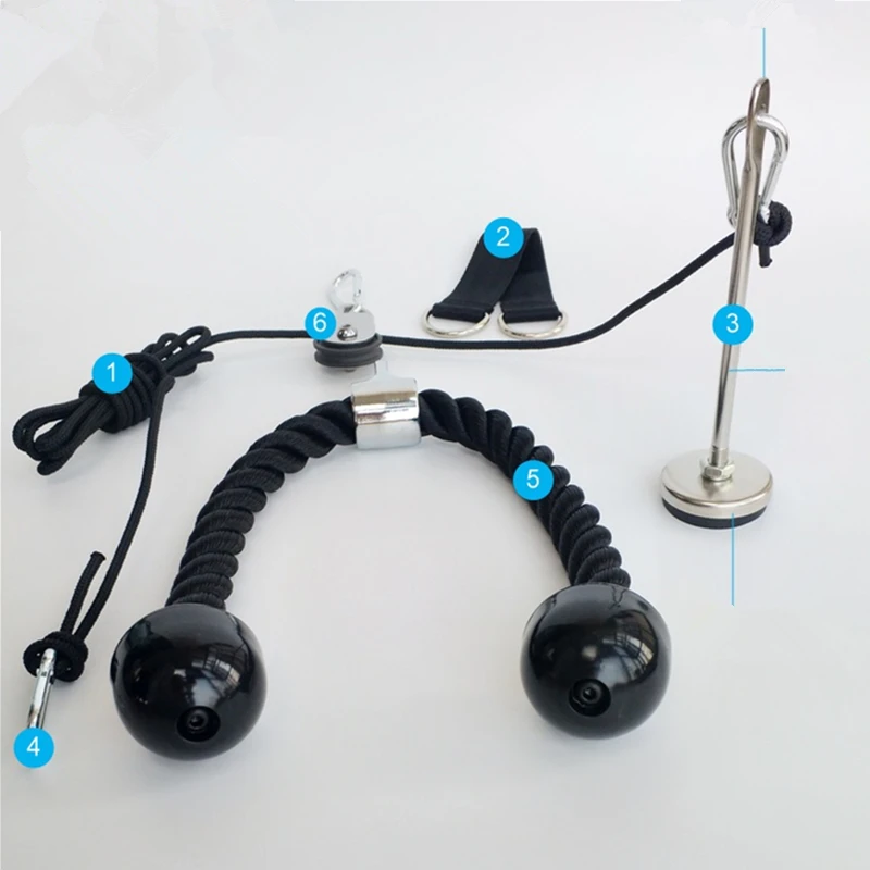 Кабельный ролик для фитнеса сделай сам бицепс трос система ручной тренировки