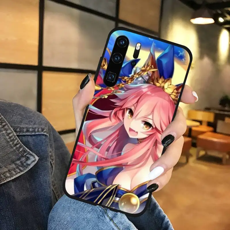 

Anime Cute girl Fate Grand Order Phone Case Funda For Huawei P9 P10 P20 P30 Lite 2016 2017 2019 plus pro P smart
