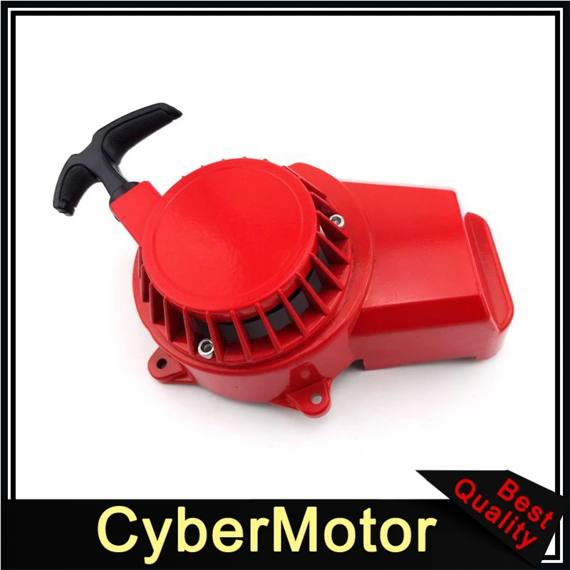 Алюминиевый Потяните Стартер для 2 такта 47cc 49cc двигатель Мини Мото Карманный