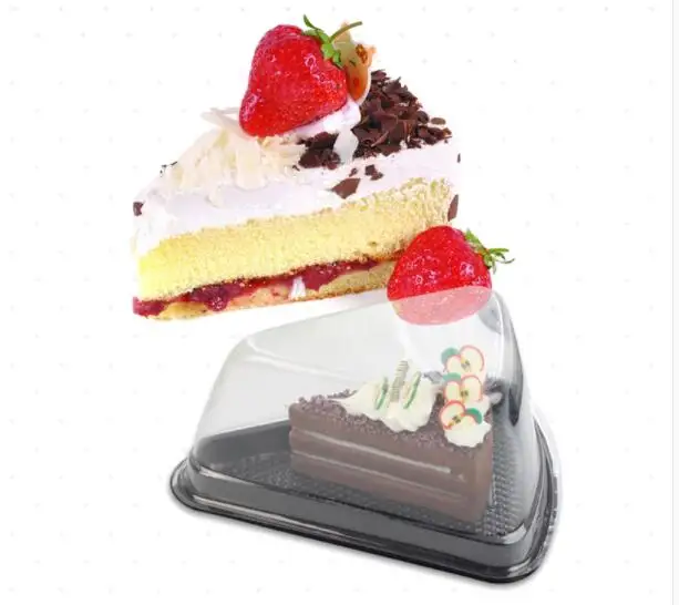 50/100/200sets Clear Plastic Wedding Cupcake Boxes for Bridal Shower Christmas Party Gift Boxes Cake Dome Packaging Favors Boxes