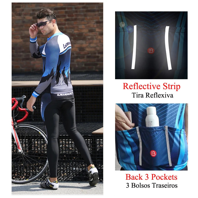 2021 брендовый комплект профессиональной командной велоодежды Мужская осенняя