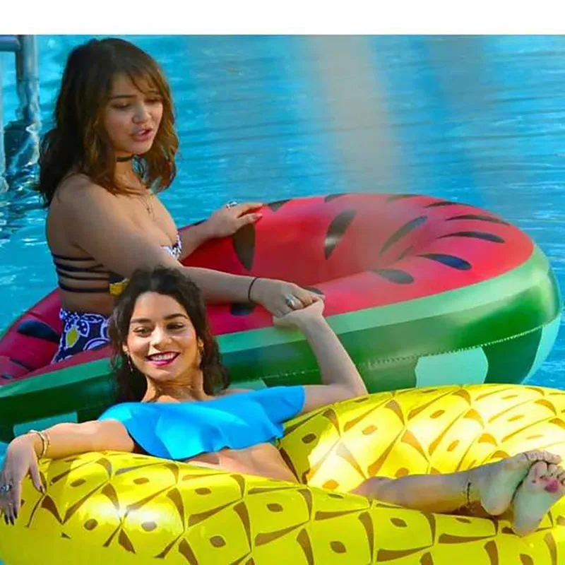 Большой арбуз надувной плавательный круг гигантский спасательный лето веселье