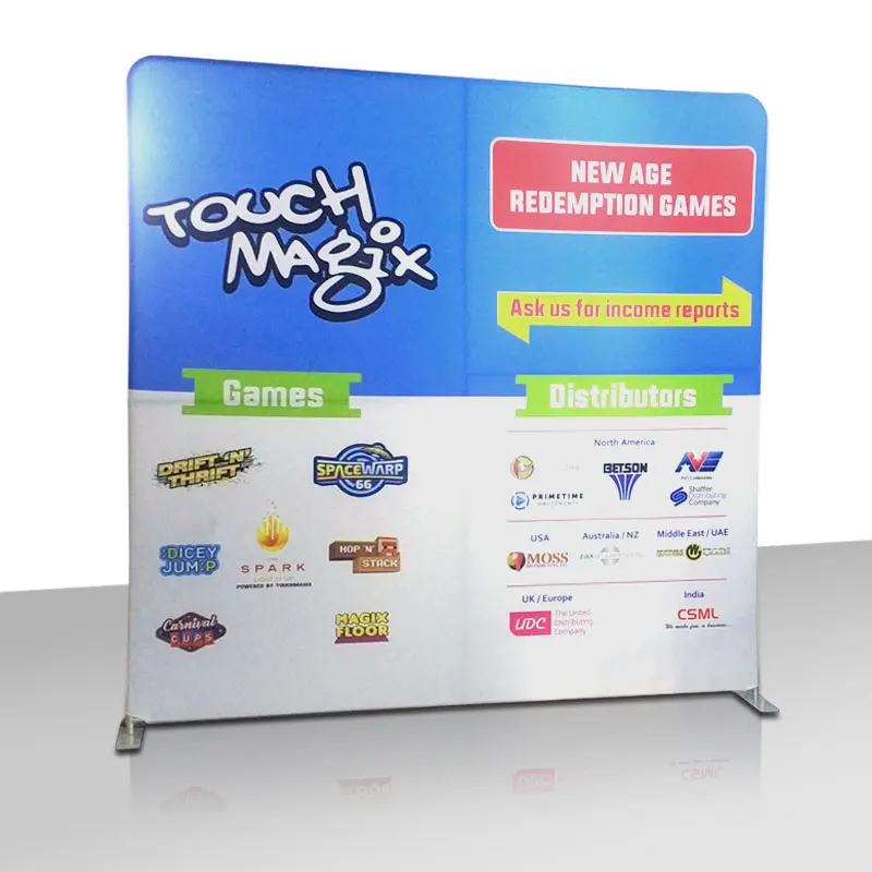 10ft Натяжная ткань выставочное оборудование 32 мм толщина трубчатая рама