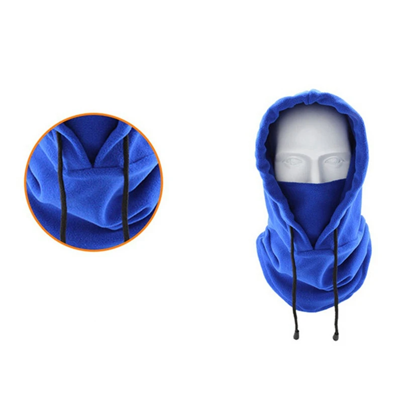 

Winter Windproof Hiking Caps Men Warm Thermal Fleece Balaclava Face Beanies Ski Bike Motorcycle Neck Warmer Helmet Hat