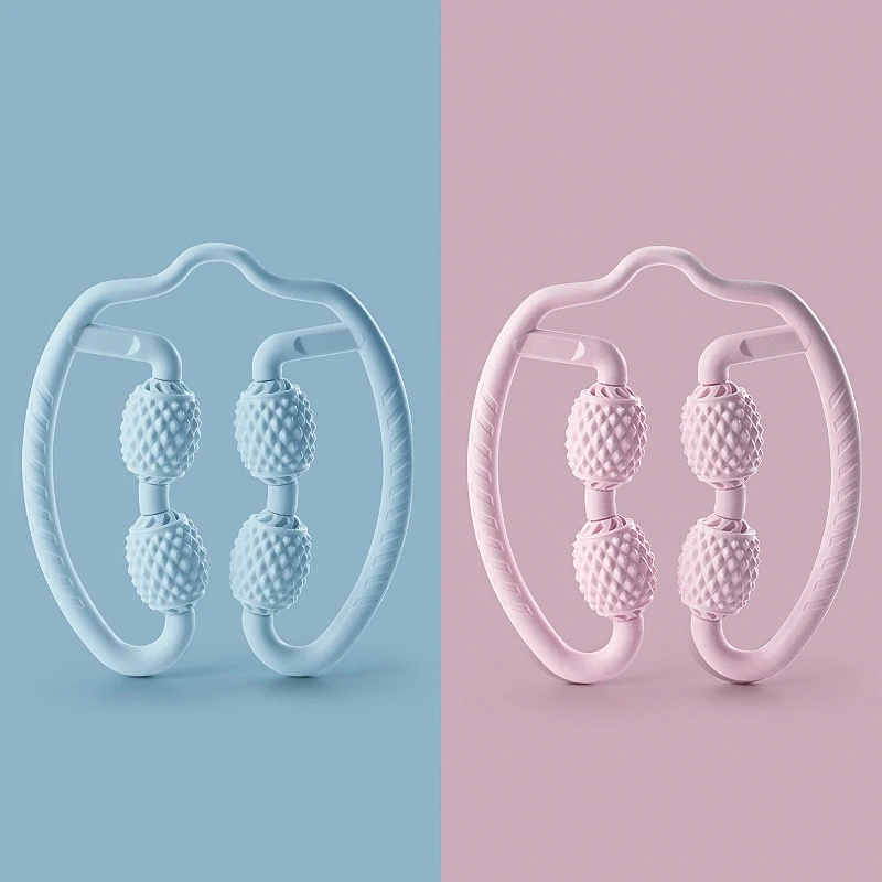 

Ring clip small leg massager relaxes lean leg roller roller stick yoga foot massager ring leg clamper