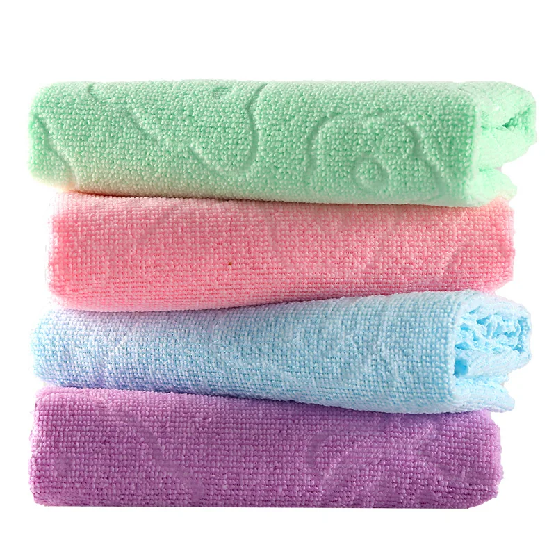 

2021 new high quality towel face wash towel solid color towel