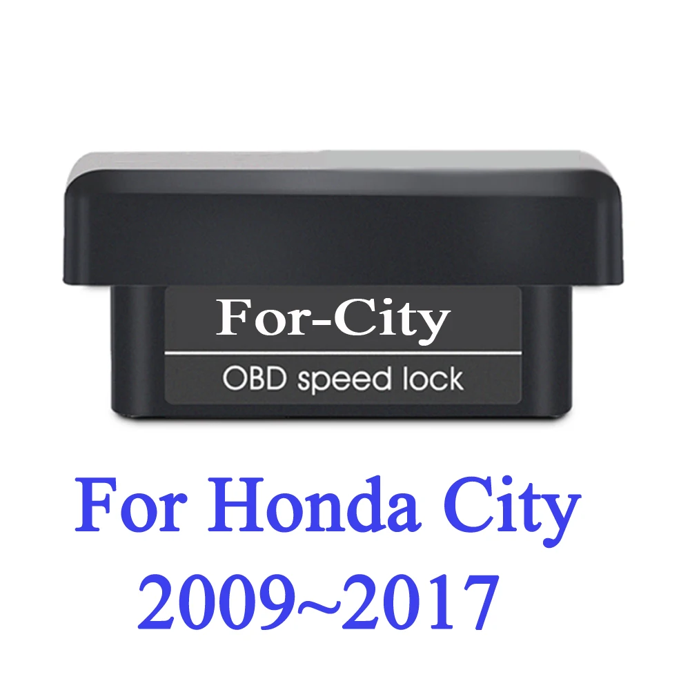 Умный Авто OBD замок скорости для Honda CRV CR-V/Accord/City/Fit 2009~ устройство блокировки двери автомобильные аксессуары - Название цвета: For Honda City