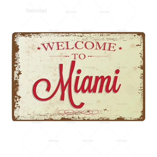 Ретро жестяной знак Добро пожаловать в нашу страну металлические таблички с