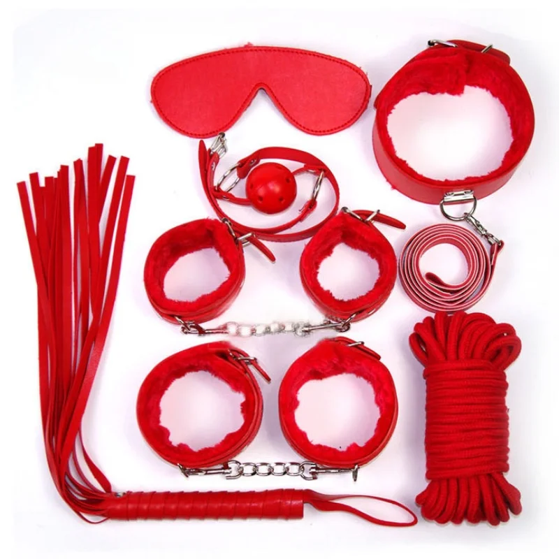 Секс шоп для пар костюм из нескольких частей кожаная игрушка взрослых набор