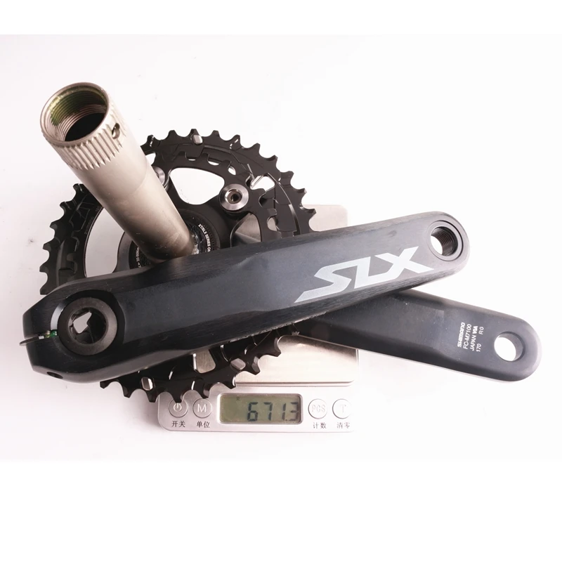 Shimano SLX FC M7100 2x12 Скорость MTB велосипедный шатун полый Tech II 36-26T 170 мм 175 мм двойная цепь MTB велосипед Кривошип с BB