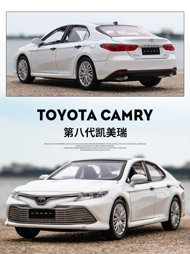 Имитационная модель автомобиля Camry 8 8-го поколения Toyota в масштабе 1:32 легкового