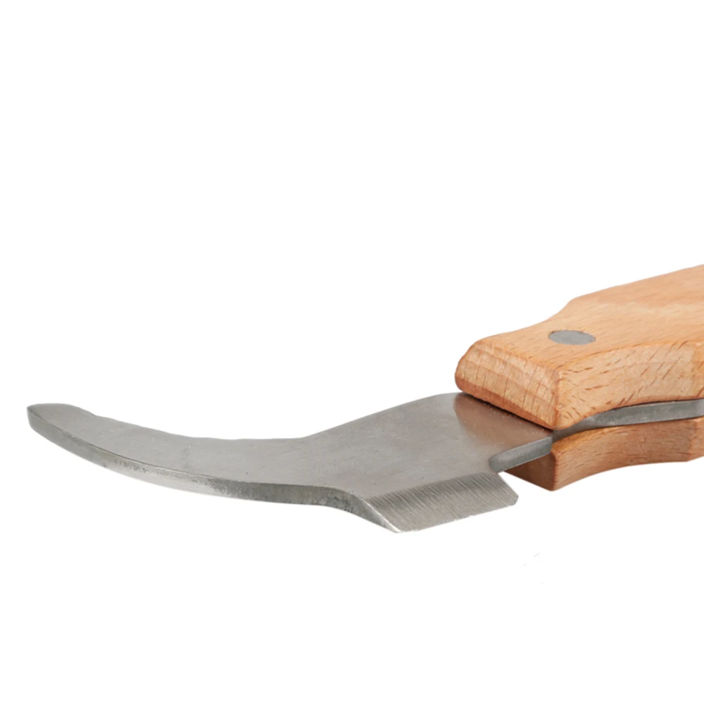 Пчеловодство пчелиный улей инструменты J Тип с деревянной ручкой резки мед нож продукт скребок для улья
