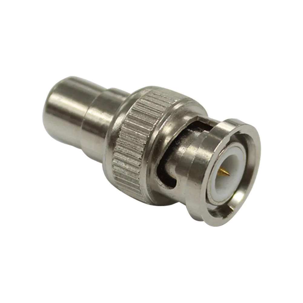 

5pcs Metal Adapter BNC Male To RCA Female Tools Connector Plug Silver Camera Jack CCTV Security Convert Video
