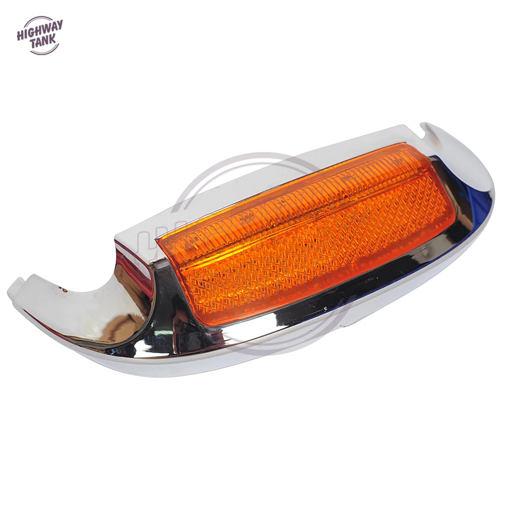 1 шт. передний светодиодный фонарь для мотоцикла Янтарный светильник чехол Harley