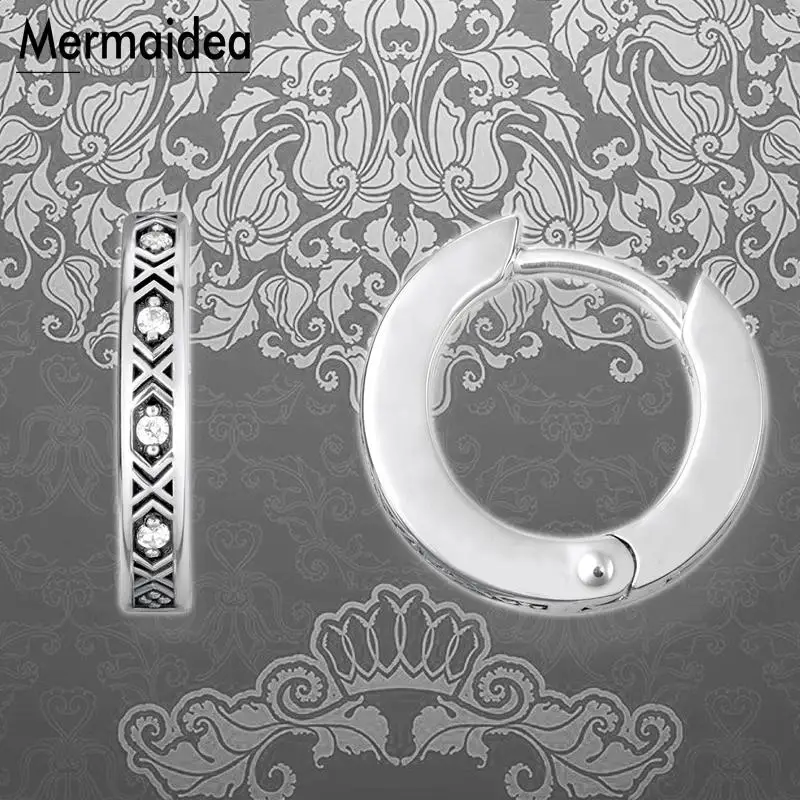 Креольский этно орнамент на петлях серьги кольца с фианитами модные ювелирные