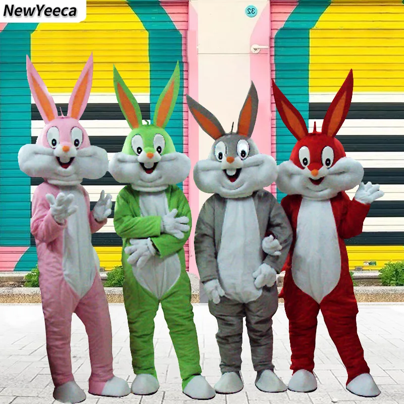 Экзотические костюмы для косплея талисман кролики мультяшная кукла одежда