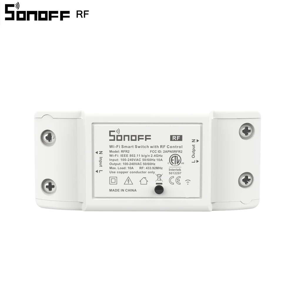 Itead Sonoff RF WiFi беспроводной переключатель 433 мгц приемник Пульт дистанционного