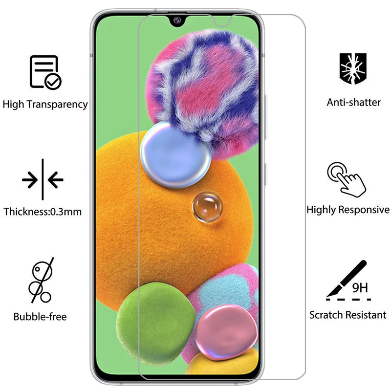 

case for samsung a90 5g cover screen protector tempered glass on samsun galaxy a 90 90a protective phone coque bag samsunga90 9h