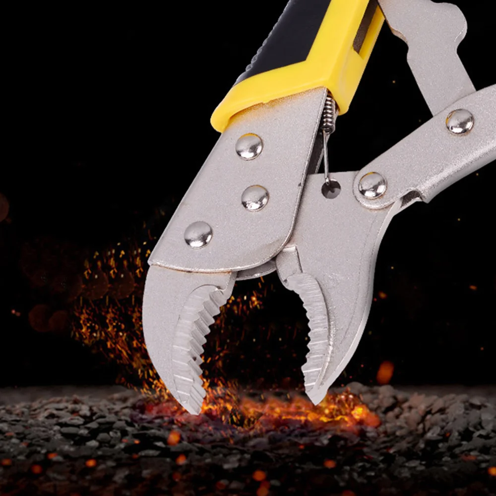 

1pc Useful Multi-function Pliers Portable C-shaped Nipper Pliers Repairing Tool