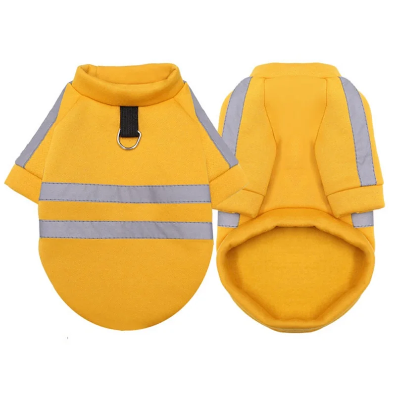 

Собака кошка балахон шляпа-бесплатная ночь светоотражающий Дизайн Одежда для собак мягкая одежда для домашних животных Удобная дышащая