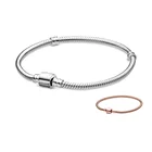 Новый мужской или женский браслет из стерлингового серебра шарма, сделай сам, ювелирное изделие, модные оригинальные бусы подарок