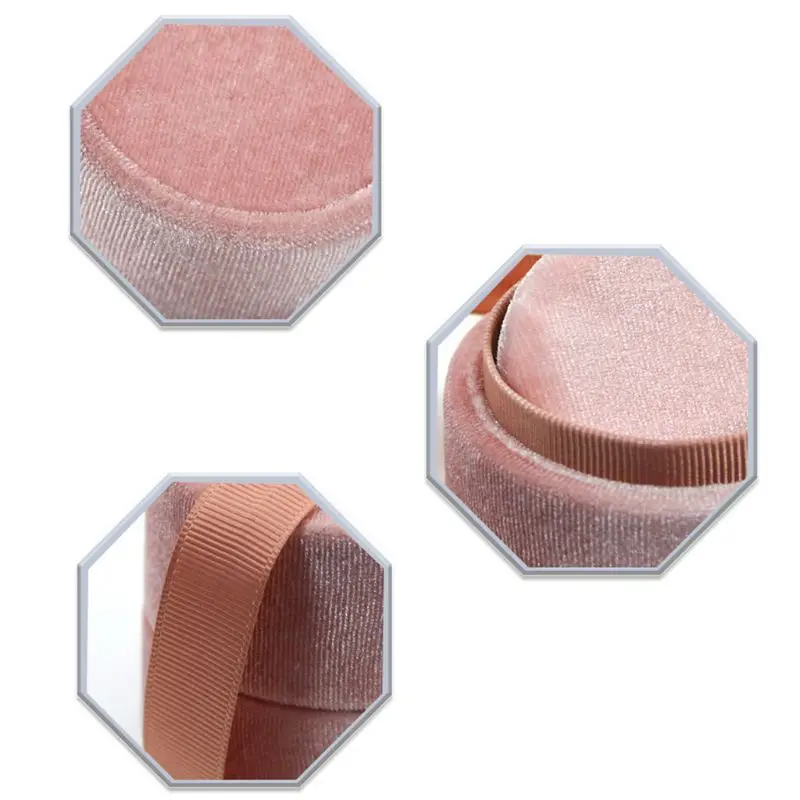 Круглый бант свадебное обручальное кольцо серьги дисплей чехол креативная лента