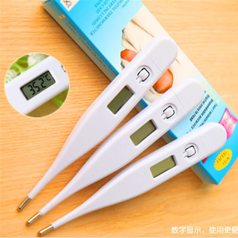 Digital LCD Heating Baby Thermometer Tools High Quality Kids Baby Child Adult Body Temperature Measurement
