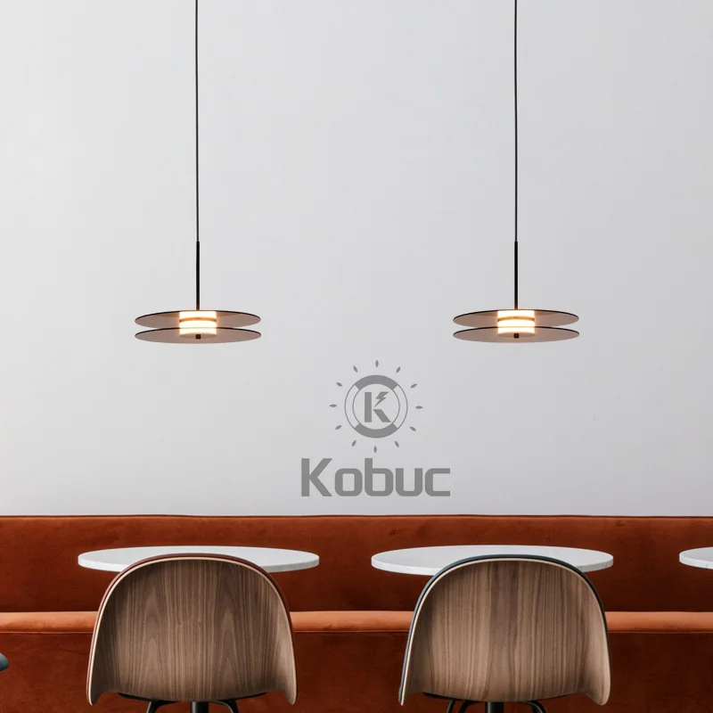 Современный светодиодный подвесной светильник Kobuc Скандинавская лампа в виде
