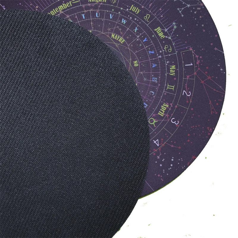 Starry Sky Alphanumeric Rubber Tablecloth Astrology Divination Cards Table Cloth for Magicians Board Game Accessorie 22cm | Спорт и