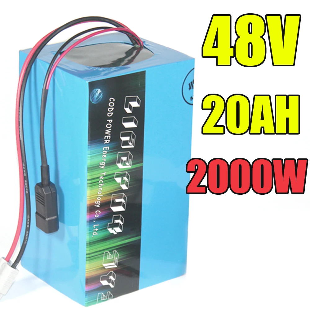 48V 20AH 1000W 2000W 3000W Байк способный преодолевать Броды комплект литий-ионный батарей |