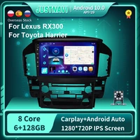 android 10 0 car radio for lexus rx300 1997 2003 for toyota harrier 1998 gps dsp carplay ips multimedia serero auto 1280720p 9