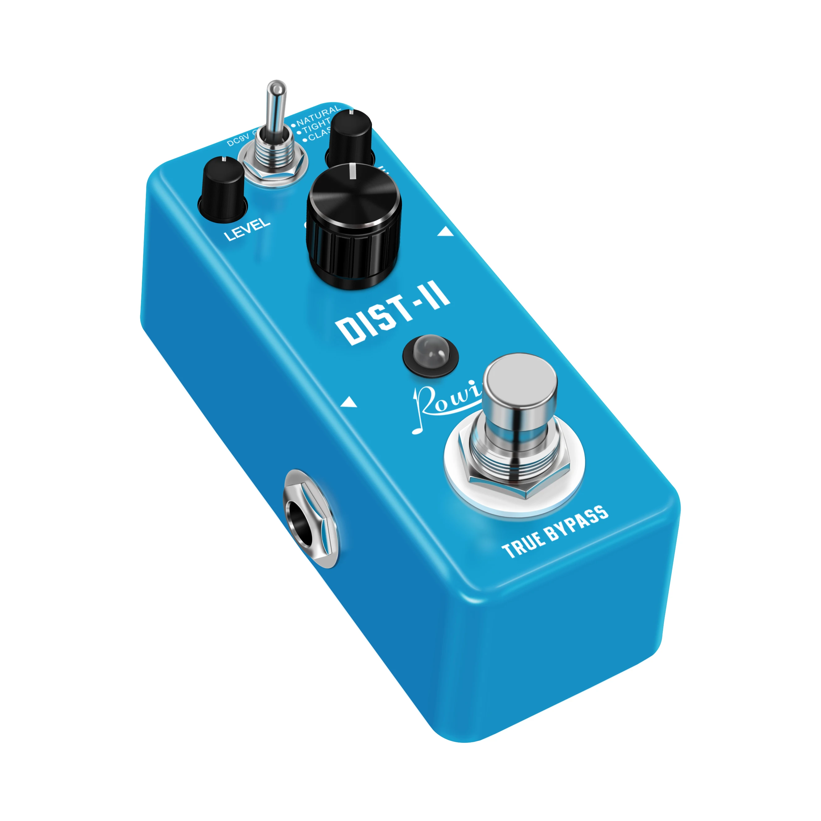 

Rowin LEF-301B Guitar Distortion Pedal Solo Dist Effect Pedals For Guitarist High Gain Distortions Pedals Natural Tight Classic