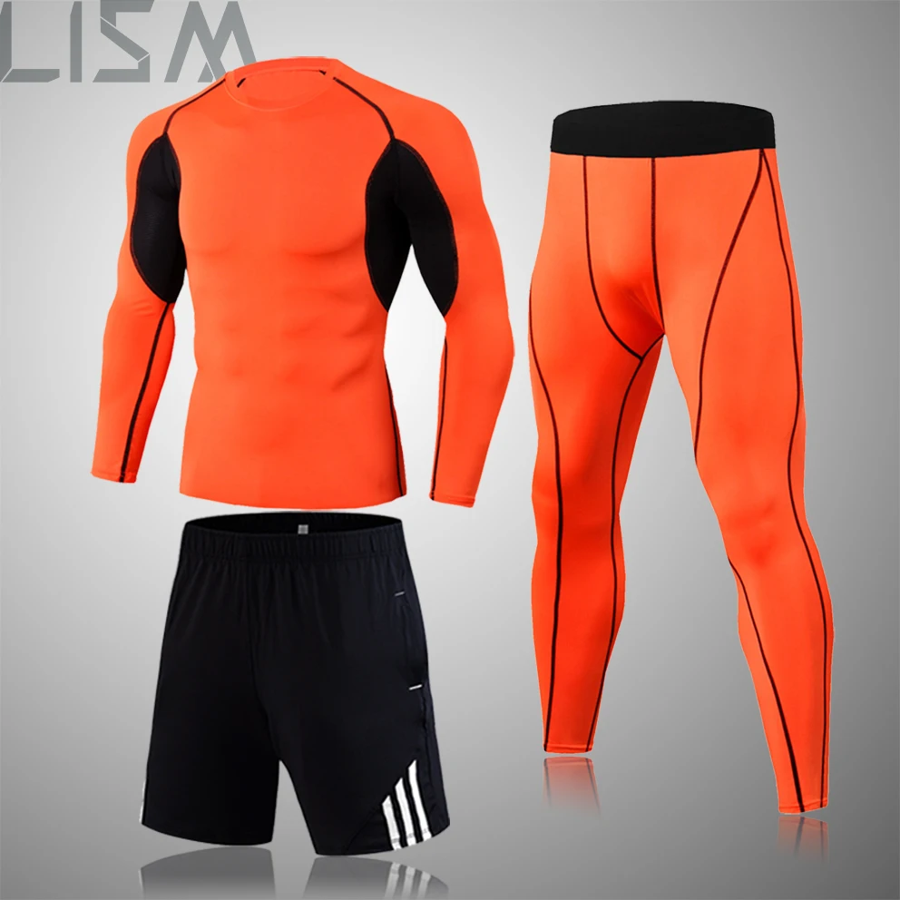 

Мужской Топ, однотонный теплый костюм, зимние колготки, колготки, баскетбольная одежда, быстросохнущая дышащая мужская рубашка для трениро...