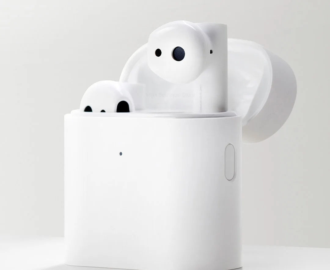 Xiaomi Air 2 гарнитура Bluetooth 5,0 наушники Airdots Pro2 длинная батарея ENC автоматическая пауза кран контроль Быстрая зарядка