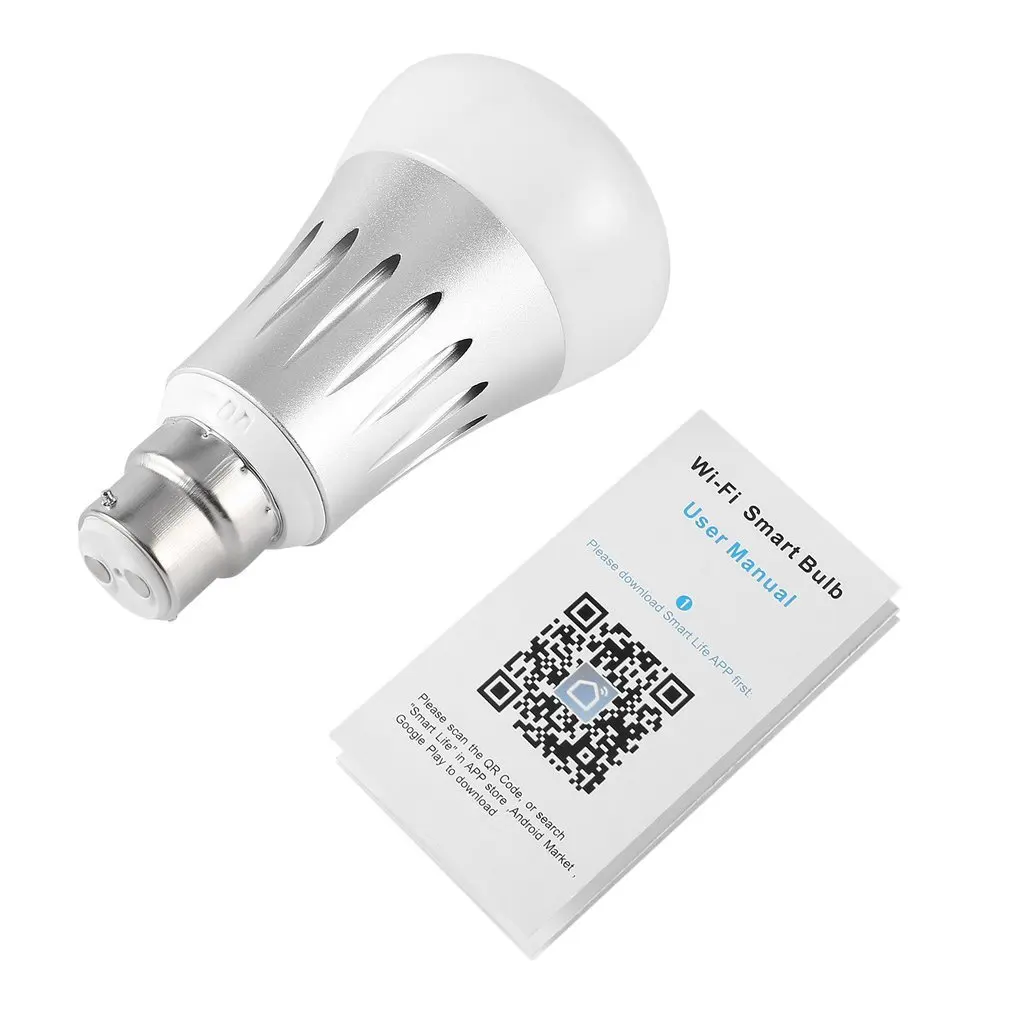 

Wifi Control E27 Smart Bulb Smart Lighting Lamp Smartphone Controlled Light 2018 New