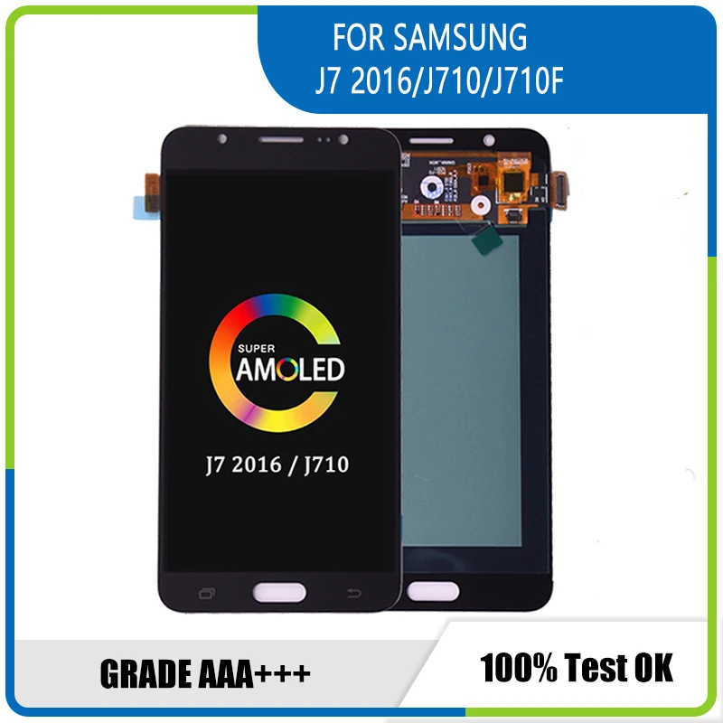 

Дисплейный модуль для смартфона Samsung Galaxy J7 2016, в ассортименте