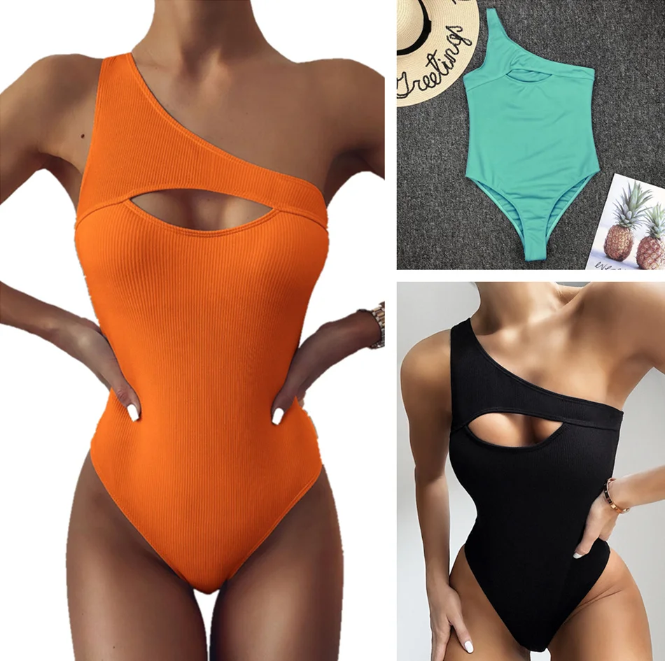 

2023 Hollow Sexy Swimsuit Skinny One Piece Swimwear Women Maio Biquini Mujer Trikini Badpak Dames Bikini Stroj Kapielowy Femme