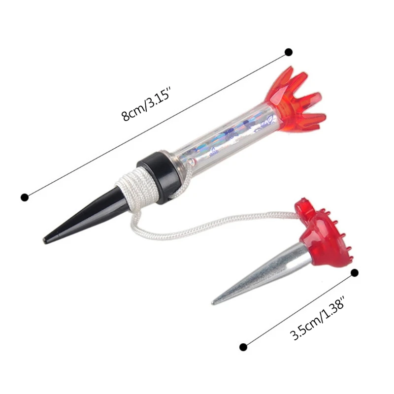 

Plastic Golf Tee Step Down Graduated Castle Tee Height Control 80mm for Golf Accessories Training Composite Practice Tee