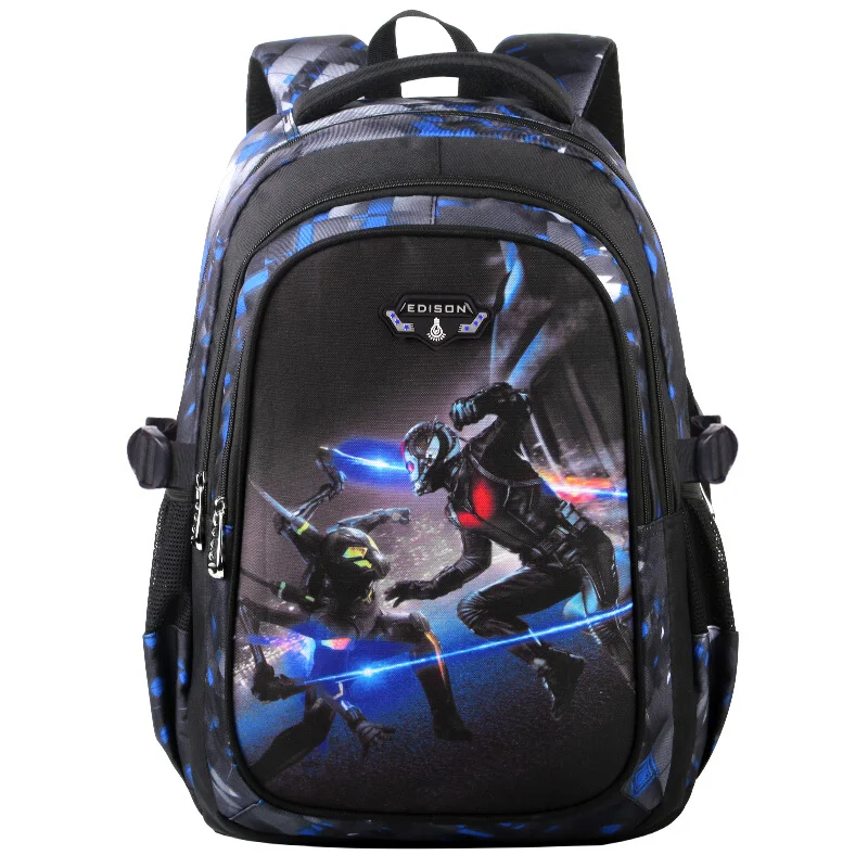 

Edison New School Bag Children Backpack Boy Girl School Backpack Miracle Series Cartoon Student Bag 3D Printing Offload Backpack