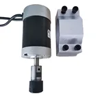 48V 200W0.2KW ER16 с бесщеточным двигателем постоянного тока мотор шпинделяоптическая ось безщеточный шпиндельсинхронное колесо безщеточный шпиндель + 1 шт. Зажим