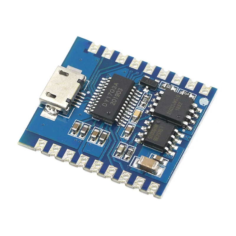 DY-SV17F аудио модуль мини MP3 плеер IO триггер USB скачать Flash голосовой | Обустройство
