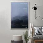 Рисунок на холсте постер с изображением волка, настенная живопись, украшение для дома (без рамки)