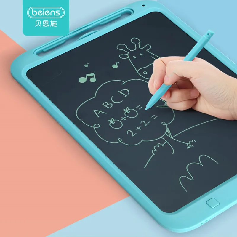 Beiens игрушки доска для рисования 12 Inch LCD, творчество планшет для рисования детское, обучение игрушки для мальчиков, раскраска доска для рисования