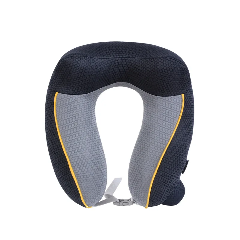 Inflatable U-shaped travel neck pillow press automatic adult plane cervical nap cross border | Дом и сад